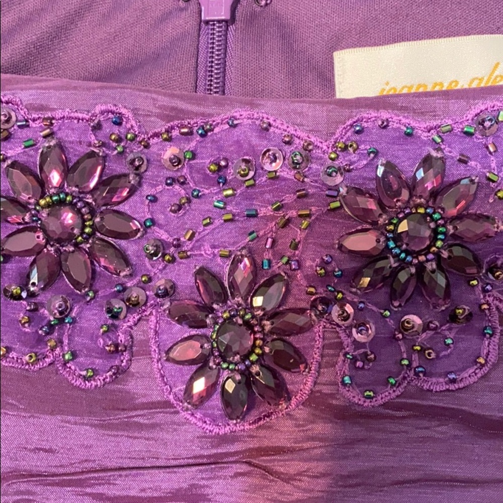Formal Top, beaded neckline